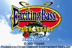 Exciting Bass Title Screen